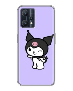 Чехол для Realme 9 Pro Plus с картинкой «Классическая Kuromi»