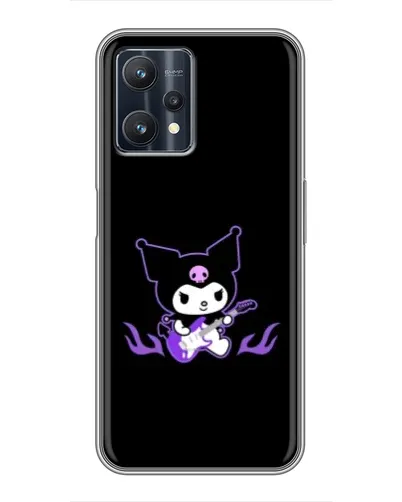 Чехол для Realme 9 Pro Plus с картинкой «Электрическая Kuromi»