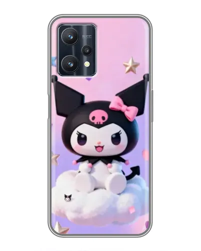 Чехол для Realme 9 Pro Plus с картинкой «Рок-звезда Kuromi»