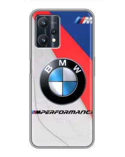 Чехол для Realme 9 Pro Plus с картинкой «BMW Performance стиль»
