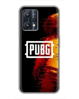 Чохол для Realme 9 Pro Plus з картинкою «Яскравий логотип PUBG»