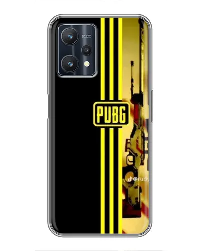 Чехол для Realme 9 Pro Plus с картинкой «PUBG — камуфляжный шлем»