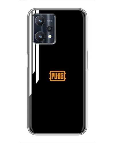 Чехол для Realme 9 Pro Plus с картинкой «PUBG — вертикальные линии»