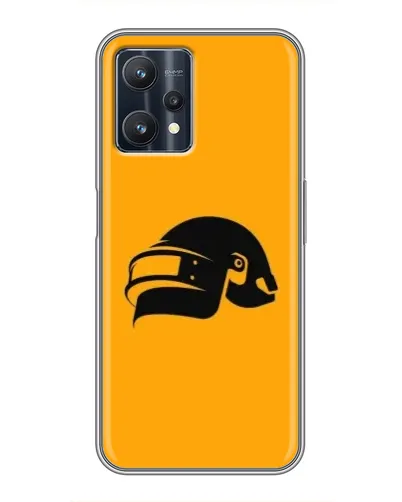 Чехол для Realme 9 Pro Plus с картинкой «PUBG — золотой шлем»