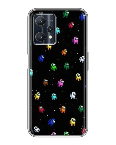 Чехол для Realme 9 Pro Plus с картинкой «Экипаж Among Us»