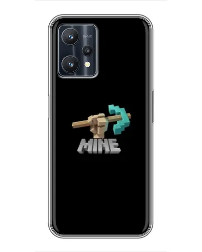 Чехол для Realme 9 Pro Plus с картинкой «Алмазная кирка»