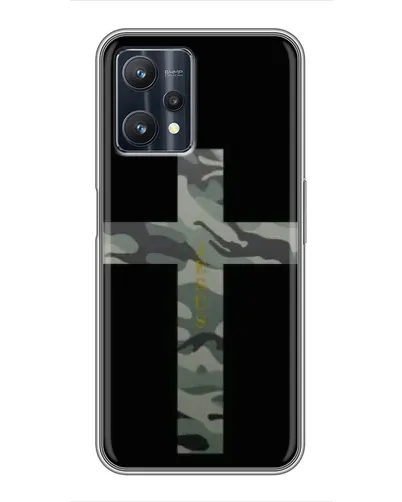 Чехол для Realme 9 Pro Plus с картинкой «Милитари Крест»