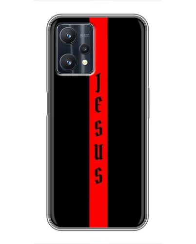 Чехол для Realme 9 Pro Plus с картинкой «Красная линия веры»