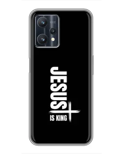 Чехол для Realme 9 Pro Plus с картинкой «Вертикаль веры Jesus»