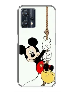 Чехол для Realme 9 Pro Plus с картинкой «Mickey на канате»