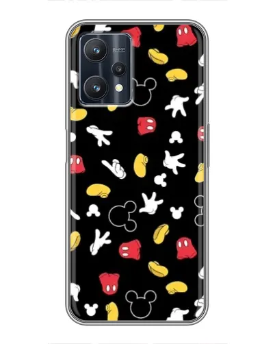 Чехол для Realme 9 Pro Plus с картинкой «Графический принт лапок» Чехол для Realme 9 Pro Plus с картинкой «Графический принт лапок»