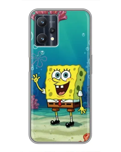 Чехол для Realme 9 Pro Plus с картинкой «Подводный привет»