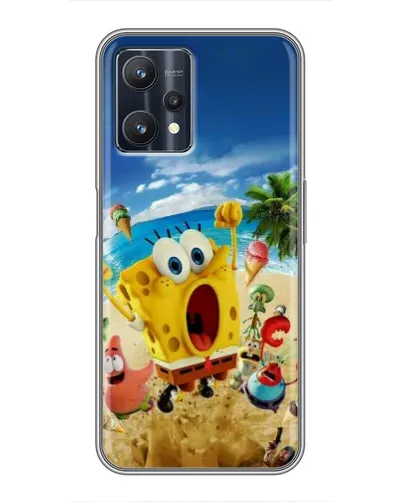 Чехол для Realme 9 Pro Plus с картинкой «Развлечения на пляже»