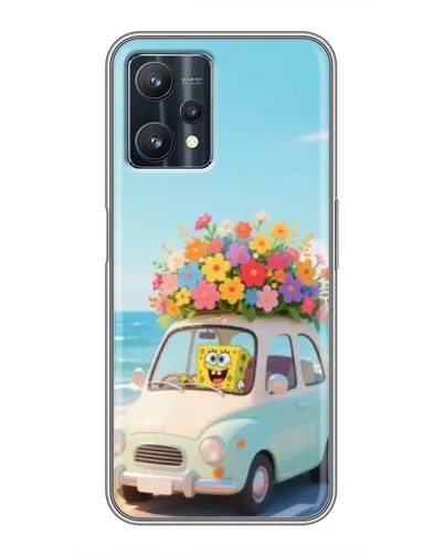 Чехол для Realme 9 Pro Plus с картинкой «Автомобильное путешествие»