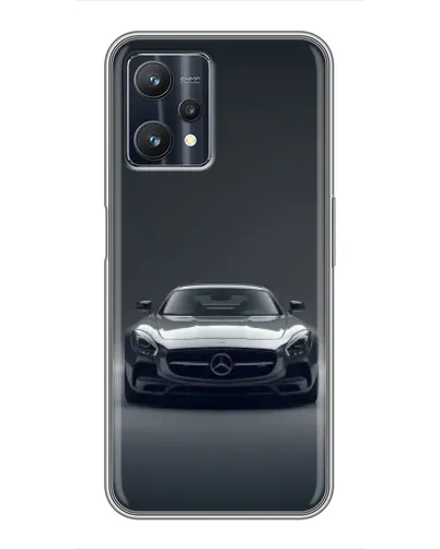 Чохол для Realme 9 Pro Plus з картинкою «Mercedes на чорному» Чохол для Realme 9 Pro Plus з картинкою «Mercedes на чорному»