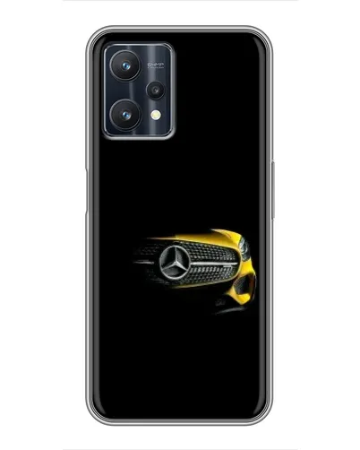 Чехол для Realme 9 Pro Plus с картинкой «Mercedes — ретро стиль»