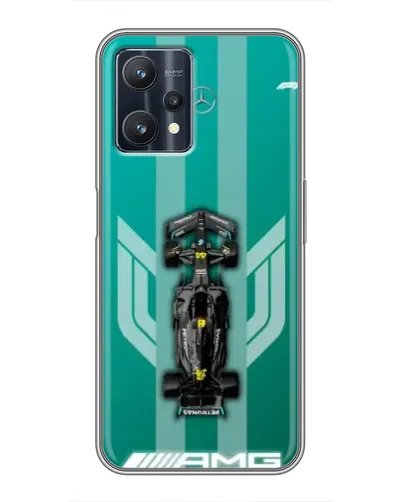 Чехол для Realme 9 Pro Plus с картинкой «Mercedes AMG Petronas»