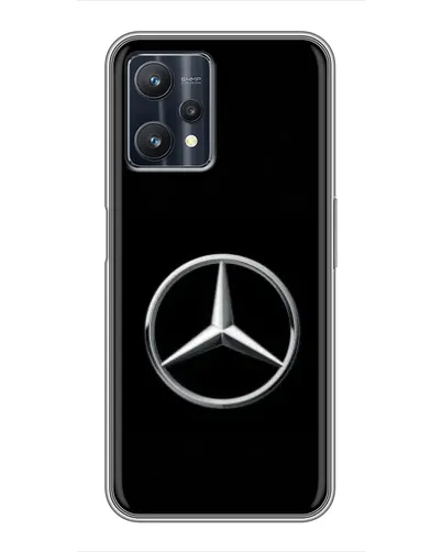 Чехол для Realme 9 Pro Plus с картинкой «Mercedes классический лого»