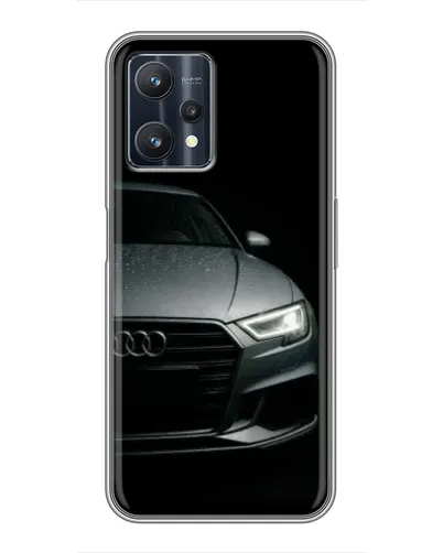 Чехол для Realme 9 Pro Plus с картинкой «Audi — детализация кузова»