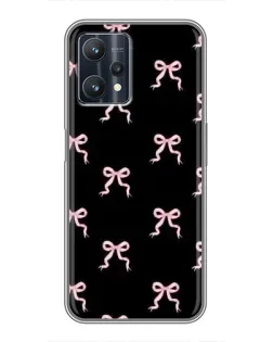 Чехол для Realme 9 Pro Plus с картинкой «Бант-цветок»