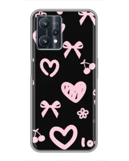 Чехол для Realme 9 Pro Plus с картинкой «Сатиновый бант»
