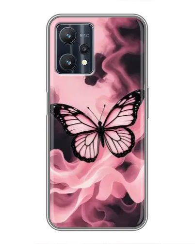 Чохол для Realme 9 Pro Plus з картинкою «Метелик у диму» Чохол для Realme 9 Pro Plus з картинкою «Метелик у диму»