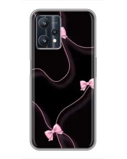 Чехол для Realme 9 Pro Plus с картинкой «Розовые ленты»