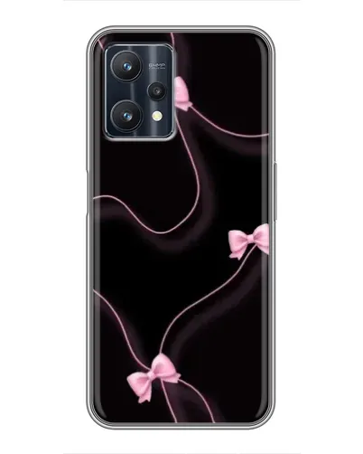 Чехол для Realme 9 Pro Plus с картинкой «Розовые ленты»
