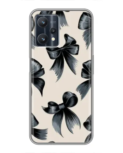 Чехол для Realme 9 Pro Plus с картинкой «Банты Coquette»