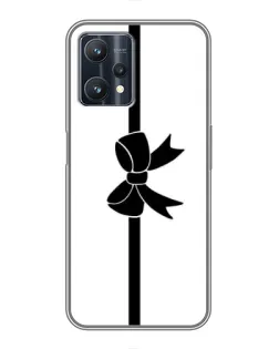 Чехол для Realme 9 Pro Plus с картинкой «Вертикальный бант»