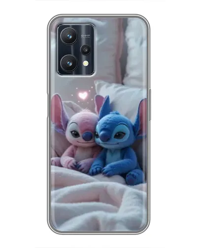 Чохол для Realme 9 Pro Plus з картинкою «Плюшеві Стіч Ангел»