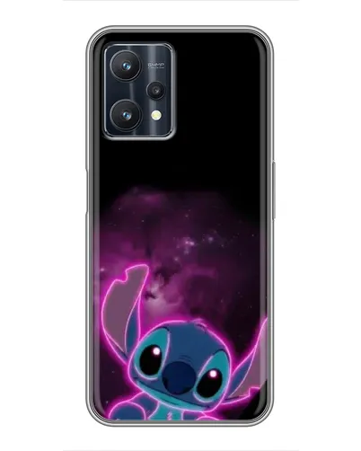 Чехол для Realme 9 Pro Plus с картинкой «Неоновый Stitch»