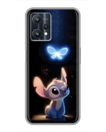 Чехол для Realme 9 Pro Plus с картинкой «Сияющий Стич»