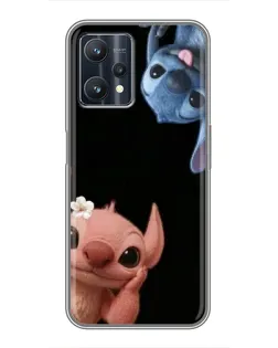 Чехол для Realme 9 Pro Plus с картинкой «Фиолетовый туман роз»