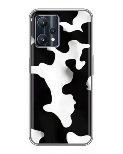 Чехол для Realme 9 Pro Plus с картинкой «Черно-белое пятно»