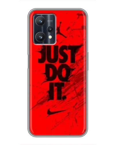 Чехол для Realme 9 Pro с картинкой «Nike Just Do It»