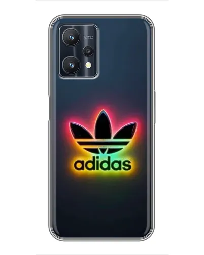 Чехол для Realme 9 Pro с картинкой «Неоновый Adidas» Чехол для Realme 9 Pro с картинкой «Неоновый Adidas»