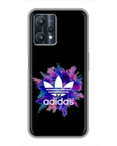 Чехол для Realme 9 Pro с картинкой «Взрыв красок Adidas» Чехол для Realme 9 Pro с картинкой «Взрыв красок Adidas»