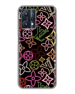 Чехол для Realme 9 Pro с картинкой «Неоновый микс Nike» Чехол для Realme 9 Pro с картинкой «Неоновый микс Nike»