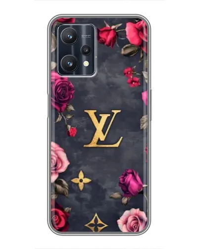 Чехол для Realme 9 Pro с картинкой «Цветочный Louis Vuitton» Чехол для Realme 9 Pro с картинкой «Цветочный Louis Vuitton»