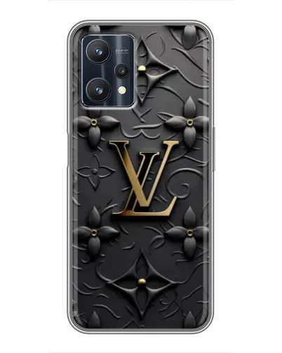 Чехол для Realme 9 Pro с картинкой «Кожаная текстура LV» Чехол для Realme 9 Pro с картинкой «Кожаная текстура LV»