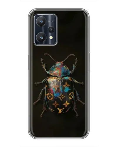 Чехол для Realme 9 Pro с картинкой «LV — мраморный принт» Чехол для Realme 9 Pro с картинкой «LV — мраморный принт»