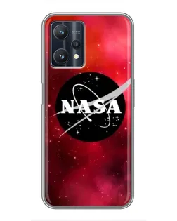 Чехол для Realme 9 Pro с картинкой «NASA — красная туманность» Чехол для Realme 9 Pro с картинкой «NASA — красная туманность»