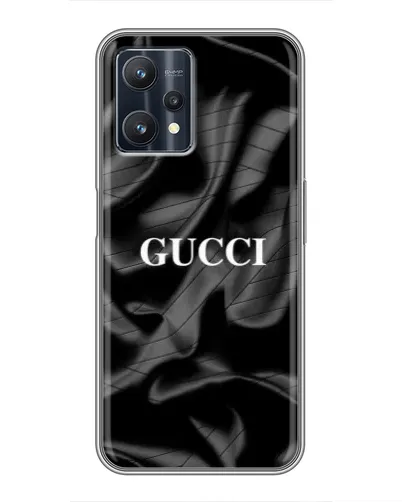 Чехол для Realme 9 Pro с картинкой «Gucci — шелковые волны»