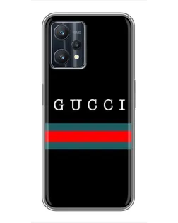 Чехол для Realme 9 Pro с картинкой «Gucci — красный пояс»