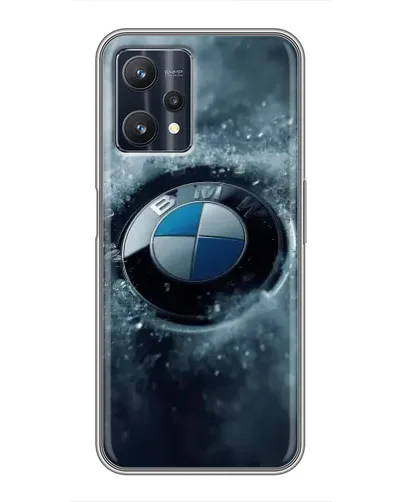 Чехол для Realme 9 Pro с картинкой «Логотип BMW — лед» Чехол для Realme 9 Pro с картинкой «Логотип BMW — лед»