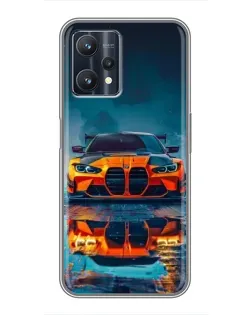 Чехол для Realme 9 Pro с картинкой «BMW — золотая эмблема» Чехол для Realme 9 Pro с картинкой «BMW — золотая эмблема»