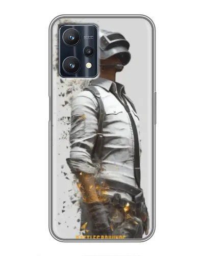 Чехол для Realme 9 Pro с картинкой «PUBG — боец в пыли» Чехол для Realme 9 Pro с картинкой «PUBG — боец в пыли»