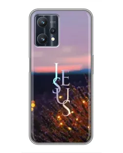 Чехол для Realme 9 Pro с картинкой «Свет Божий ночью»