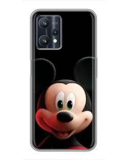 Чехол для Realme 9 Pro с картинкой «Улыбающийся Микки Маус»